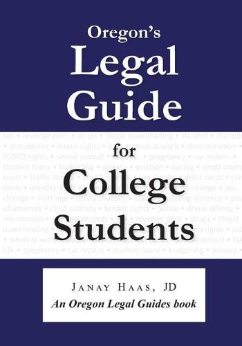 Cover image for Oregon's Legal Guide for College Students