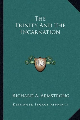 Cover image for The Trinity and the Incarnation