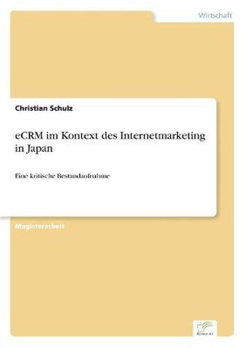 Cover image for eCRM im Kontext des Internetmarketing in Japan: Eine kritische Bestandaufnahme