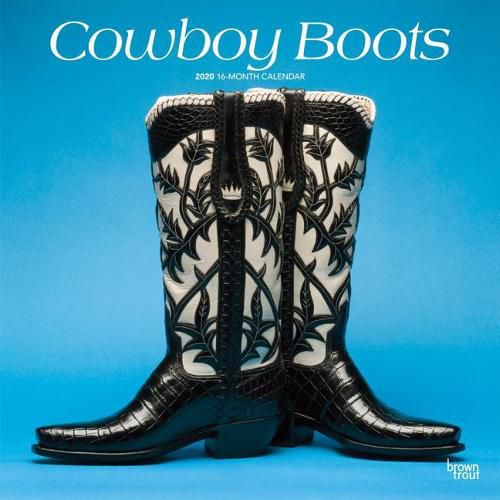 Cowboy Boots2020 Square Wall Calendar