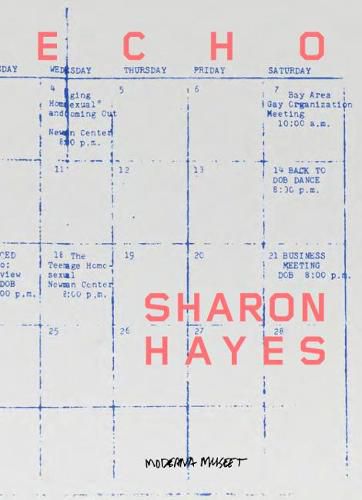 Sharon Hayes: Echo