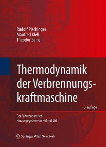Cover image for Thermodynamik der Verbrennungskraftmaschine