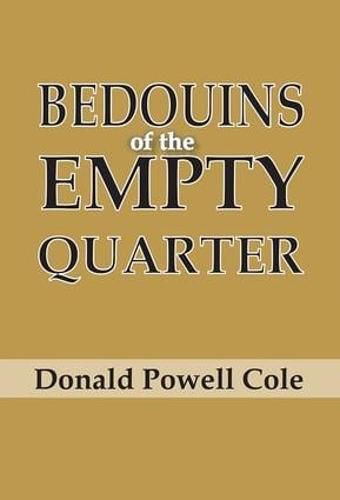 Cover image for Bedouins of the Empty Quarter