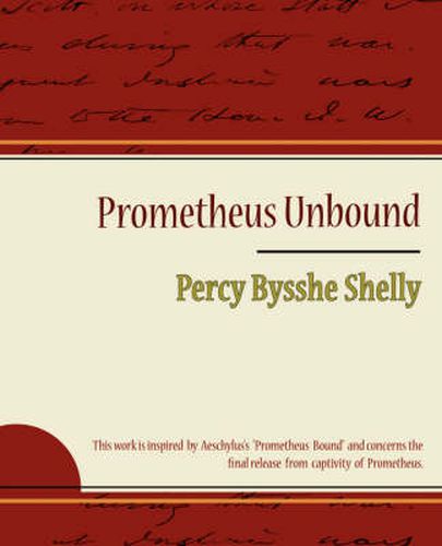 Cover image for Prometheus Unbound - Percy Bysshe Shelly