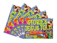 Cover image for Stories Jesus Told Activity Fun: 5 pack