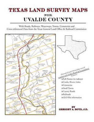 Cover image for Texas Land Survey Maps for Uvalde County
