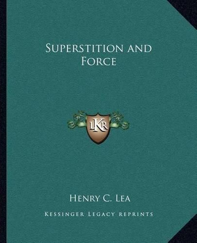 Cover image for Superstition and Force