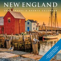 Cover image for New England 2025 12 X 12 Wall Calendar