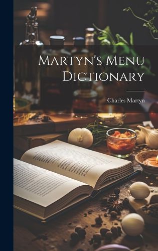Cover image for Martyn's Menu Dictionary