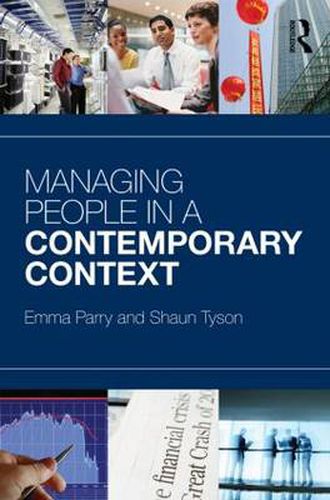 Cover image for Managing People in a Contemporary Context