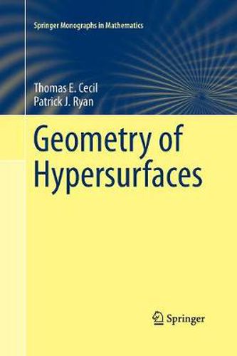 Geometry of Hypersurfaces