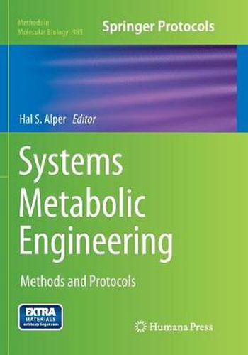 Cover image for Systems Metabolic Engineering: Methods and Protocols