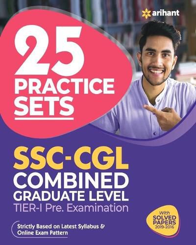 Cover image for 25 Practice Sets Ssc Combined Graduate Level Tier 1 Pre Exam 2021