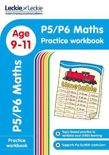 P5/P6 Maths Practice Workbook: Extra Practice for Cfe Primary School English