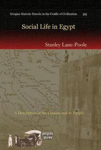 Cover image for Social Life in Egypt: A Description of the Country and its People
