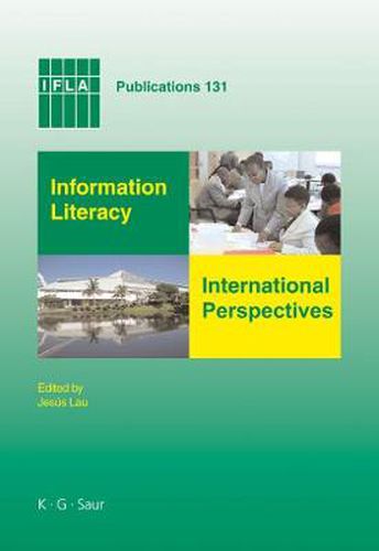 Cover image for Information Literacy: International Perspectives