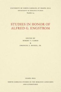 Cover image for Studies in Honor of Alfred G. Engstrom