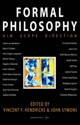 Cover image for Formal Philosophy