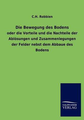 Cover image for Die Bewegung des Bodens