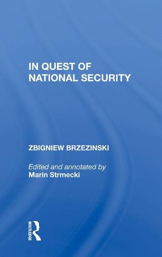 Cover image for In Quest of National Security