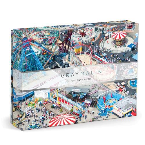 Cover image for Gray Malin 1000 piece Puzzle Coney Island
