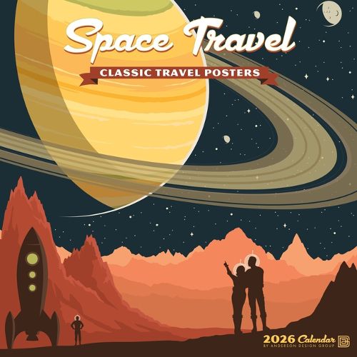 Cover image for Space Travel (Adg) 2026 12 X 12 Wall Calendar