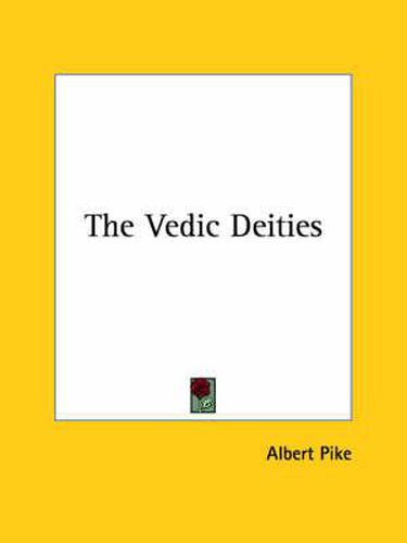 Cover image for The Vedic Deities