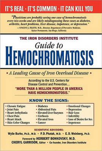 Cover image for The Iron Disorders Institute Guide to Hemochromatosis