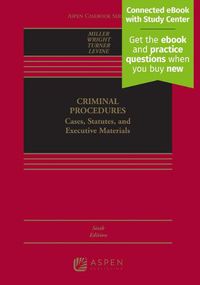 Cover image for Criminal Procedures: Cases, Studies, and Executive Materials [Connected eBook with Study Center]