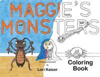 Cover image for Maggie's Monsters Coloring Book