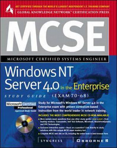 Cover image for MCSE Windows NT Server 4.0 in the Enterprise (Exam 70-68)