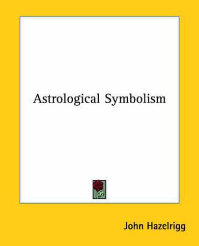 Cover image for Astrological Symbolism