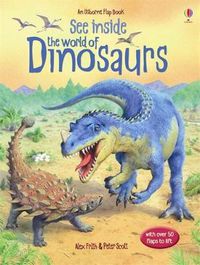 Cover image for See Inside the World of Dinosaurs