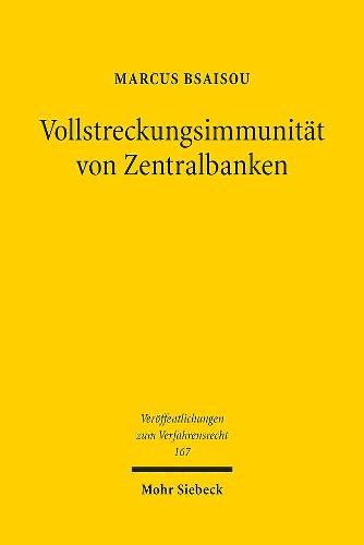 Cover image for Vollstreckungsimmunitat von Zentralbanken
