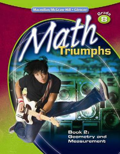 Cover image for Math Triumphs, Grade 8, Student Study Guide, Book 2: Geometry and Measurement