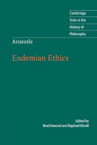 Cover image for Aristotle: Eudemian Ethics