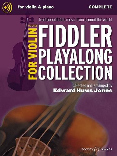 Cover image for Fiddler Playalong Collection for Violin Book 2