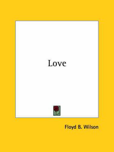 Cover image for Love