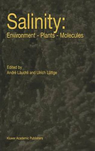 Cover image for Salinity: Environment - Plants - Molecules