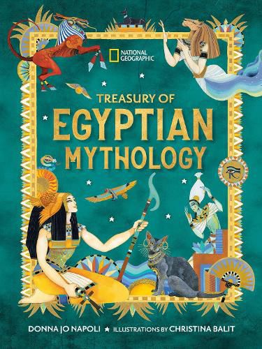 Cover image for Treasury of Egyptian Mythology