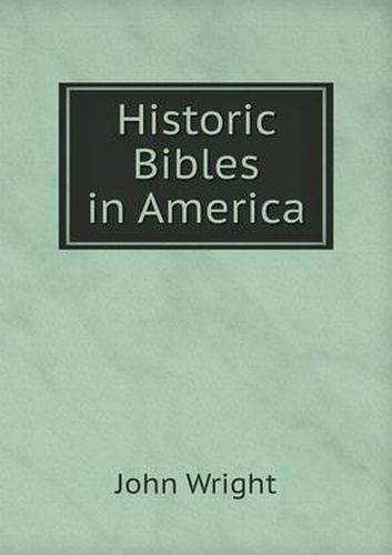 Historic Bibles in America