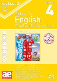 Cover image for KS2 Spelling & Vocabulary Workbook 4: Intermediate Level