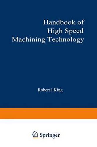 Cover image for Handbook of High-Speed Machining Technology