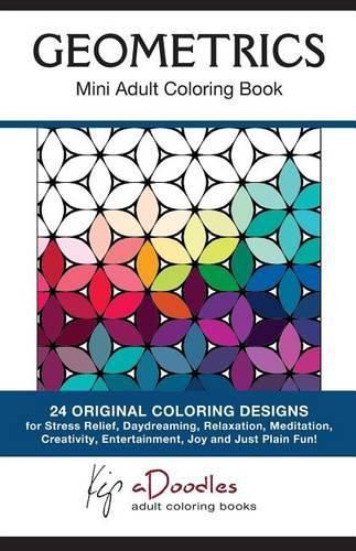 Cover image for Geometrics: Mini Adult Coloring Book