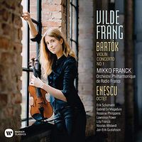 Cover image for Bartok Violin Concerto No 1 Romanian Dances Enescu Octet For Strings