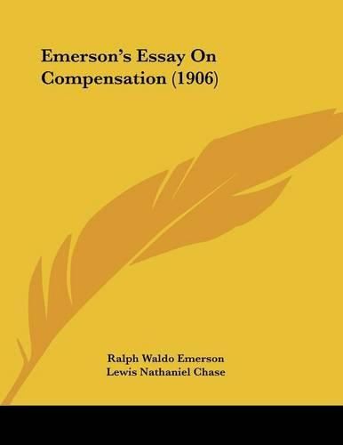 Cover image for Emerson's Essay on Compensation (1906)