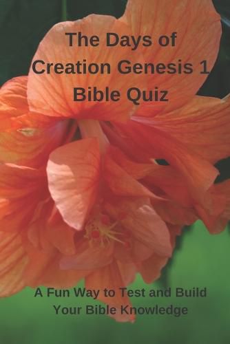 Cover image for The Days of Creation Genesis 1 Bible Quiz