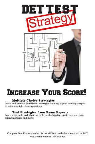 Cover image for DET Test Strategy: Winning Multiple Choice Strategies for the Diagnostic Entrance Test DET