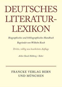 Cover image for Deutsches Literatur-Lexikon, Band 8, Hohberg- Kober