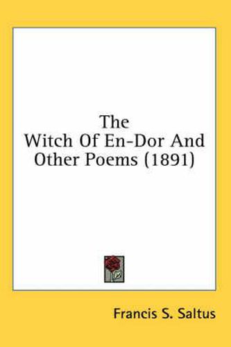 Cover image for The Witch of En-Dor and Other Poems (1891)